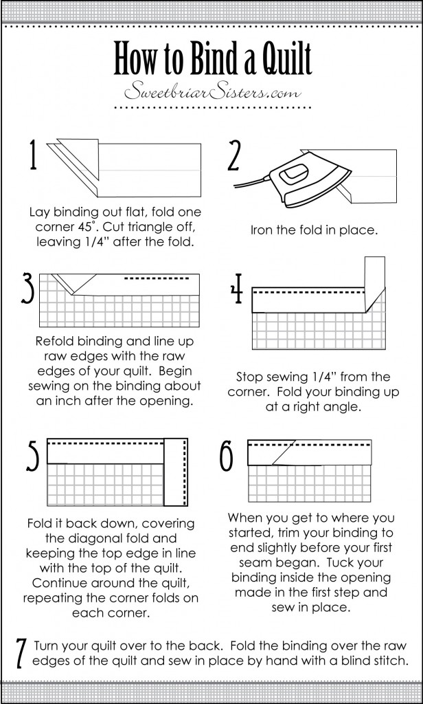 How to Bind a quilt