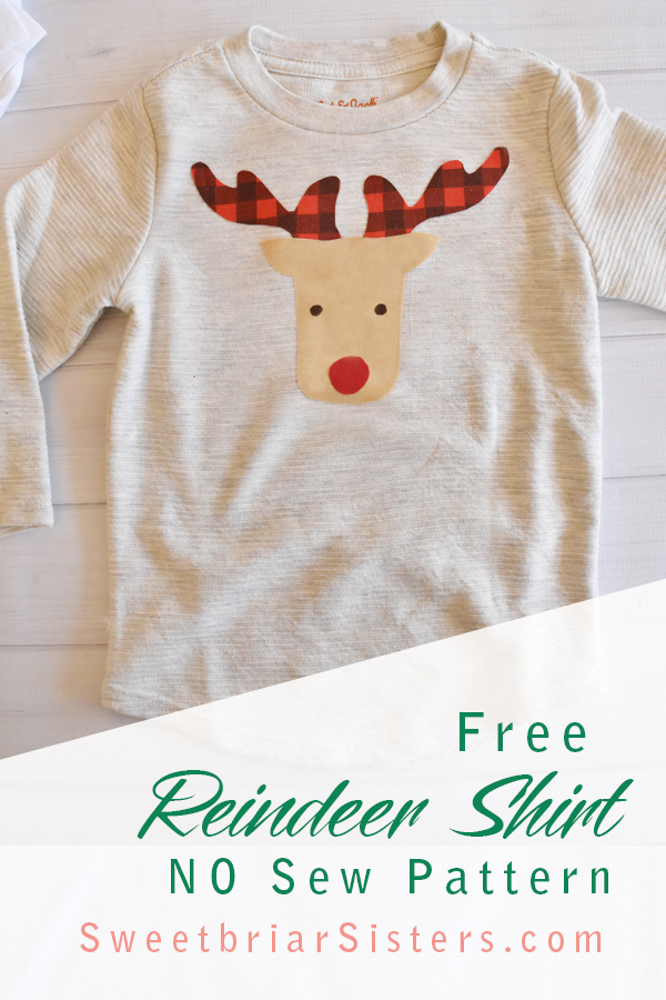 diy reindeer shirt