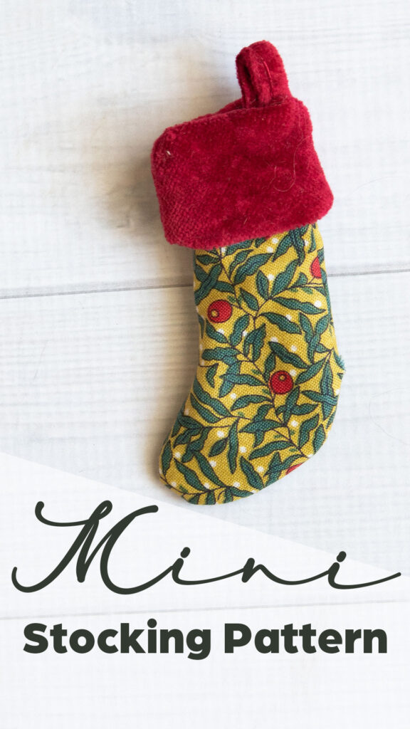 miniature christmas stocking