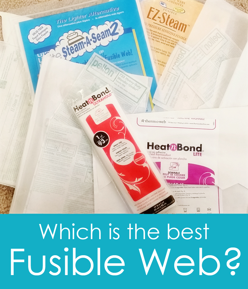 Finding the Best Fusible Web Out There · Sweetbriar Sisters