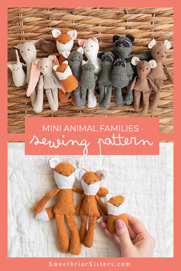 Mini Bunny Doll - Free Sewing Pattern · Sweetbriar Sisters