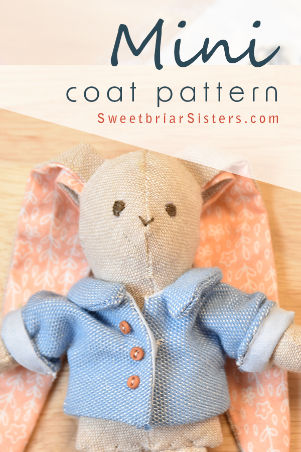 Mini Bunny Doll - Free Sewing Pattern · Sweetbriar Sisters